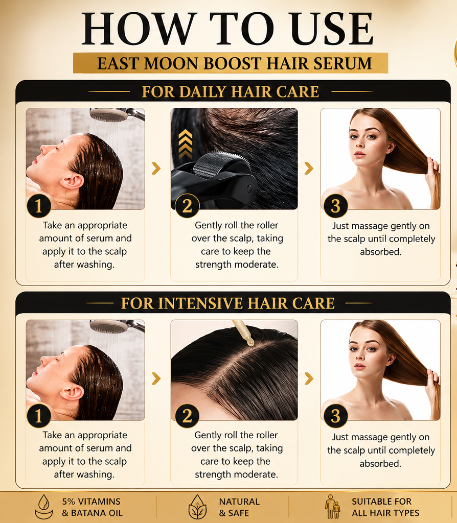 East Moon Batana Oil Hair Growth Serum